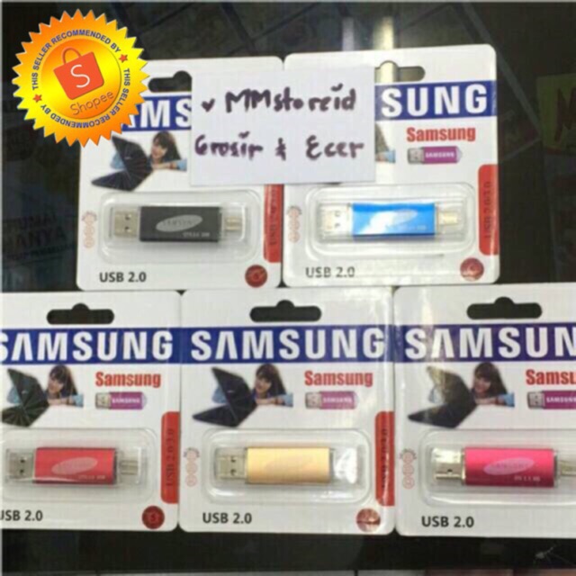 แฟลชไดรฟ์ Samsung OTG 2gb 4gb 8gb / แฟลชไดรฟ์ Samsung OTG 16gb 32gb 64gb
