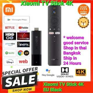 Xiaomi TV Stick 4K-EU Black *vip*&gt;&gt;ติดตั้ง