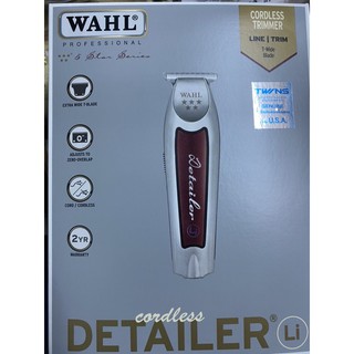 ปัตตาเลียนตัดผม ไร้สาย Wahl Detailer  Trimmer T-wide Blade