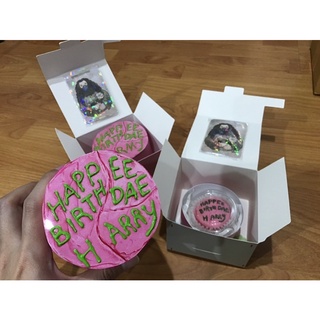 กล่องเค้กวันเกิด (custom ชื่อได้) - Birthday Box (แฮร์รี่พอตเตอร์)