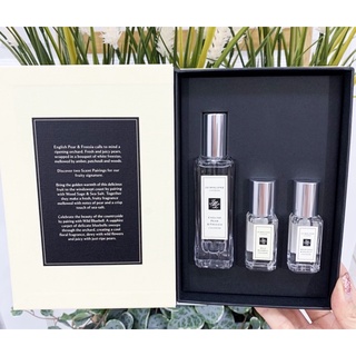 เซ็ตน้ำหอม Jo Malone English Pear &amp; Freesia 30ml. + Wood Sage &amp; Sea Salt 9ml. + Wild Bluebell 9ml.