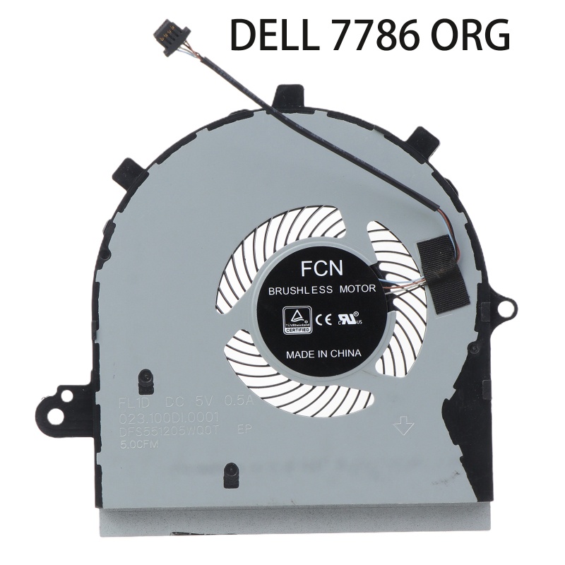 In StockLaptop CPU Radiator 4 pin 4-wires for Dell17 7786 P36E I7786 ...