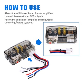 กล่องแปลงสัญญาณเสียง HI TO LOW TD-22