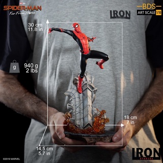 🕊️พร้อมส่ง ฟิกเกอร์ โมเดล ของสะสม Iron Studios BDS Art Scale 1/10 Spider-Man: Far From Home - Spider-Man