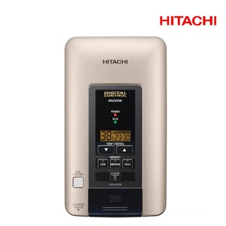 HITACHI เครื่องทำน้ำอุ่น 4500 วัตต์ รุ่น HES-45VDS - Gold