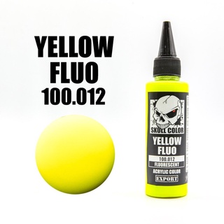 SKULL COLOR 60 ml. FLUORESCENT Yellow Fluo 012