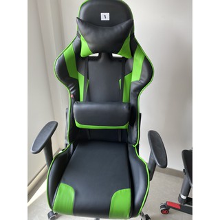 สินค้าเกรดB หลุดQC เก้าอี้เล่นเกม เก้าอี้เกมมิ่ง Raching Gaming Chair - รุ่น E-01เบอร์7