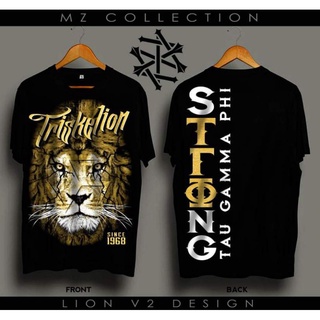 ชุดเซ็ต 2 ชิ้น - Tee_home/TRISKELION TAU GAMMA PHI FRAT เสื้อยืดสําหรับผู้ชาย/เสื้อยืดสําหรับผู้หญิง