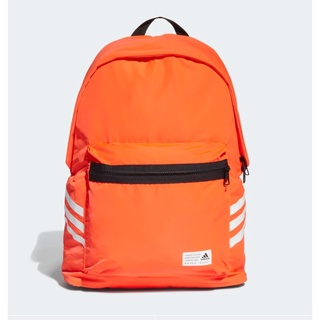 🎒รหัส GU1738 กระเป๋าเป้สะพายหลัง ยี่ห้อ adidas รุ่น Classic Future Icons Backpack สีส้ม/ขาว ของแท้ 💯% ราคา 860 บาท🎒