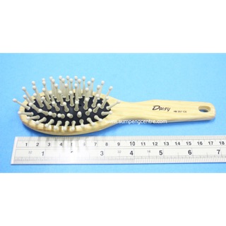 หวีพลาสติก HB257CE(1 แพค - 6 ชิ้น) Plastic Hairbrush HB257CE(1 pack - 6 pieces)