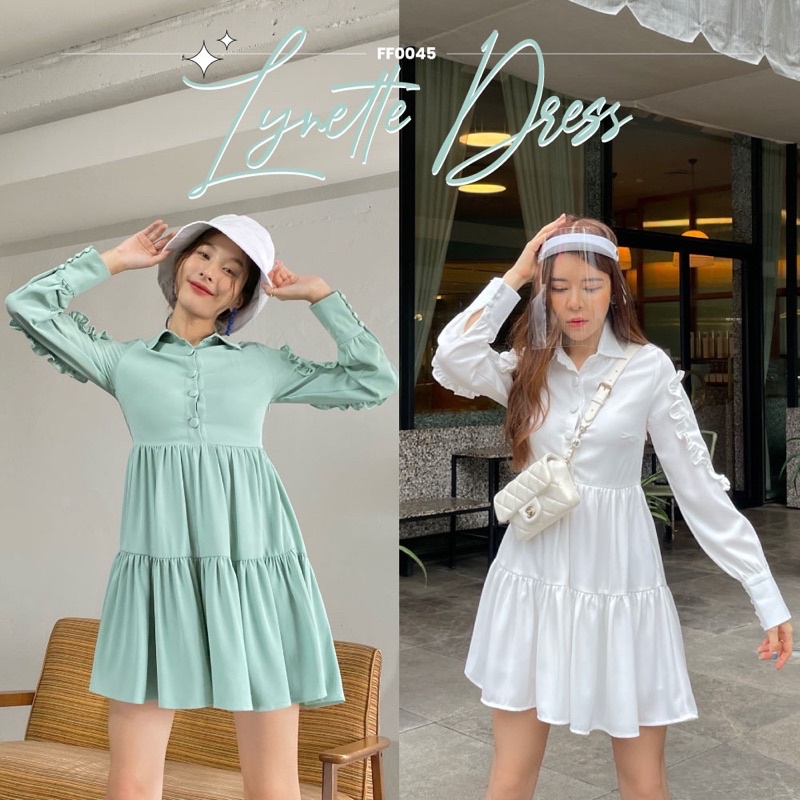 FLAT2112 FF0045 LYNETTE DRESS - flat2112 - ThaiPick
