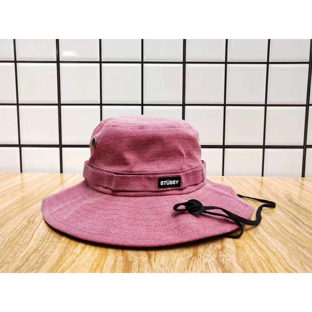 stussy washed ripstop boonie hat