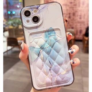 เคสไอโฟนใส่การ์ด เคส TPU ลายหินอ่อน นุ่นนิ่ม ปกป้องอย่างมีสไตล์ สำหรับiphone ถูกสุด ดีสุด ส่งเร็วสุด