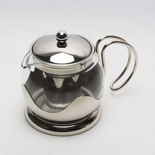 กาชงชา เหยือกชงชาสแตนเลส ขนาด 660 มล.  Teapot 660 ml. Stainless steel รุ่น SCP-CV-01