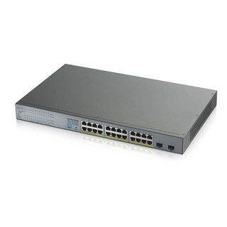 Zyxel (GS1300-26HP) Unmanaged Gigabit POE Switch 24 Port POE 802.3at 250W