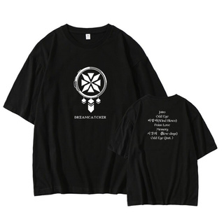 Dreamcatcher ใหม่ เสื้อยืด แขนสั้น พิมพ์ลายอัลบั้ม All Member Names สําหรับ Kpop
