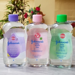 Johnson s baby oil ขนาด 500 ml.