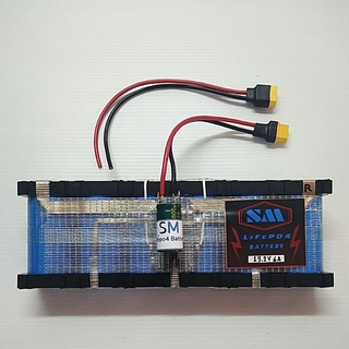 แบตเตอรี่​ลิเธียม​ฟอสเฟต​ LiFePo4​ 19.2v​6a (21v Max Charge)​ สำหรับลำโพง​บลูทูธ​ และงาน diy ทั่วไป