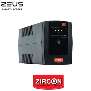 Zircon EX_850VA/450W UPS (เครื่องสำรองไฟ) รับประกัน 2 ปี