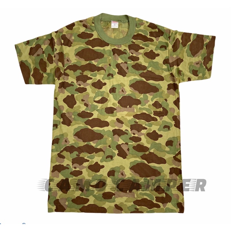 เสื้อยืด เสื้อคอกลม เสื้อลายพราง T-Shirt. Frog Skin Camo  Crafted With Pride In Amerrica สินค้ามีพร้อมส่ง กดสั่งได้เลย