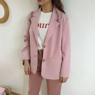 .co.th — ashy pink blazer