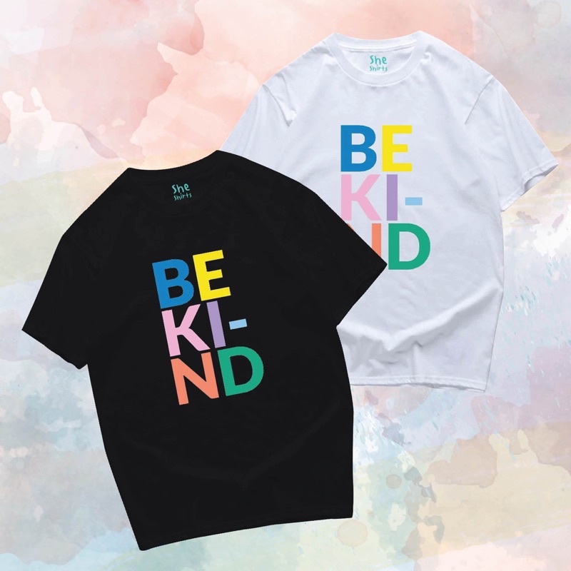 เสื้อยืด BEKIND ผ้าCotton 100%