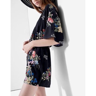 จั๊มสูท Stradivarius Women Floral Jumpsuit S