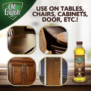 Old English Lemon Oil โอลด์อิงลิช น้ำมันทำความสะอาดและขัดเงาเฟอร์นิเจอร์ไม้ 473 มล.