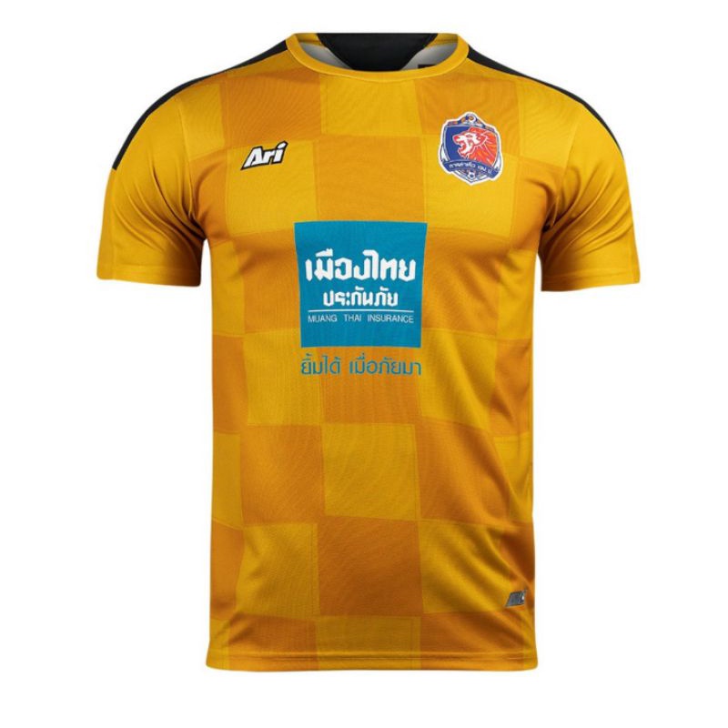 ARI PORT FC 2021 ACL AWAY JERSEY - GOLD/YELLOW เสื้อแข่ง อาริ การท่าเรือ เอฟซี สีเหลือง