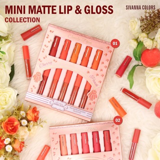 Mini matte lip &amp; gloss sivanna