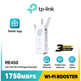 TP-Link AC1750 (RE450) Up to 1750Mbps ตัวขยายสัญญาณ WiFi (Wi-Fi Range Extender)