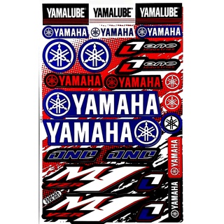 สติกเกอร์ชุดแต่ง YAMAHA รถมอเตอร์ไซค์ บิ๊กไบค์ รถยนต์ เนื้อPVC เคลือบเงา กันน้ำ กันแดด คุณภาพดี