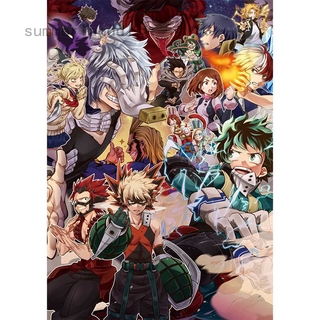 โปสเตอร์กระดาษลายการ์ตูน My Hero Academia