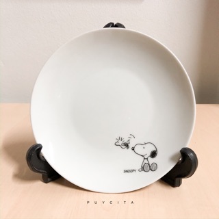 [collections] snoopy plate 🍮 15 cm