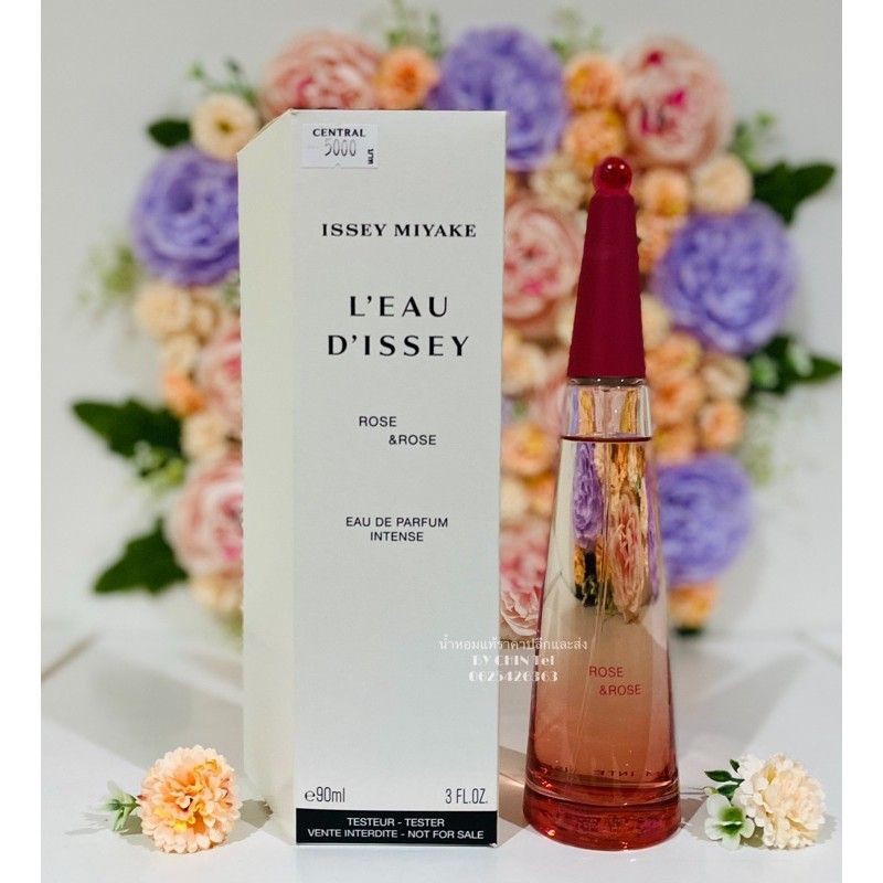หอมกุหลาบ❗️Issey miyake L’eau D’issey Rose&amp;Rose eau de parfum intense EDP 90 ml น้ำหอม