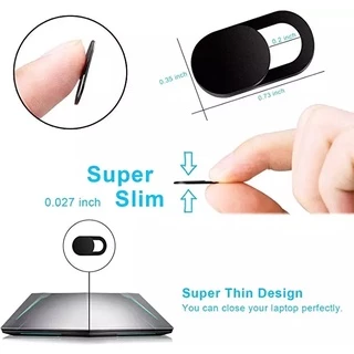 5Pcs สติกเกอร์แผ่นสไลด์ ปิด-เปิดเลนส์กล้อง สำหรับโทรศัพท์มือถือ แล็ปท็อป PC แท็ปเล็ต เพื่อความเป็นส่วนตัว