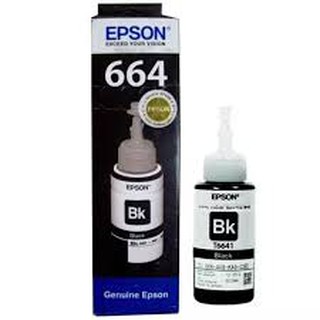 อิงค์แท้งค์ สีดำ 70cc (L100/L200) Epson T664100