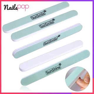 พร้อมส่ง⚡ตะไบเล็บ ตะไบขัดเงา Sunshine ของแท้ แพ็ค15อัน ตะไบเล็บเงา ตะไบทำเล็บ ตะไบสีเจล ตะไบ