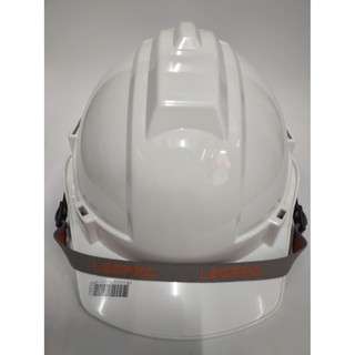 LEOPRO หมวกเซฟตี้ หมวกนิรภัย Safety Helmet มอก ปรับเลื่อย ได้ 6 ระดับ สีขาว !!! ราคาดี !!!