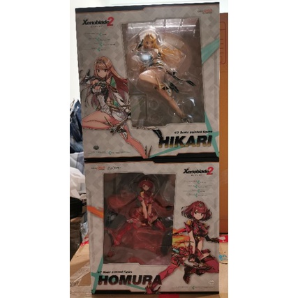 Xenoblade 2 1/7 Scale painted figure Hikari & Homura ลิขสิทธิ์​แท้​จาก​ประเทศ​ญี่ปุ่น​ ส่งฟรี