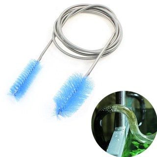 Multifunctional Flexible Double Ended Tube Filter Pump Hose Brush for Aquarium