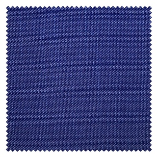 KINGMAN Cashmere Wool Fabric Super Sharkskin ROYAL BLUE ผ้าตัดชุดสูท สีน้ำเงินสด กางเกง  ผ้าสูทเมตร ตัดสูท ผ้าตัดสูท