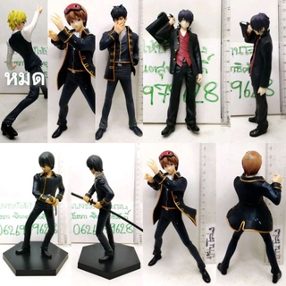 (แท้/มือ2ไม่มีฐาน) Banpresto GINTAMA DX Figure vol.2 OKITA SOUGO,Takasugi Shinsuke,DX Oedo Bukan Vol.4 SET EDIZIONE LIMI