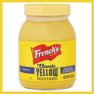 ซอส มัสตาร์ด Frenchs CLASSIC YELLOW MUSTARD 255g