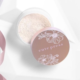 CUTE PRESS แป้งฝุ่นโปร่งแสง 1-2 BEAUTIFUL ULTRA FINE MATTE LOOSE POWDER