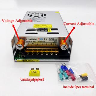 Ac-dc ตัวแปลง จอแสดงผลดิจิทัล แรงดันไฟฟ้า ปรับได้ สวิตช์ควบคุม แหล่งจ่ายไฟ DC 12V 24v 36v 48v 60v 80v 120v 480W