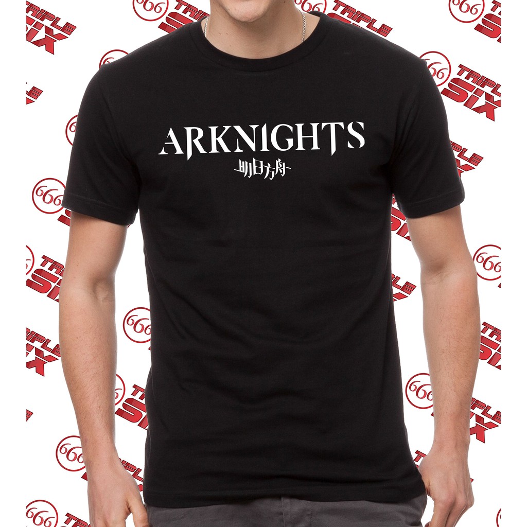 เสื้อยืดเกมมือถืออนิเมะ Arknights Yostar Gacha