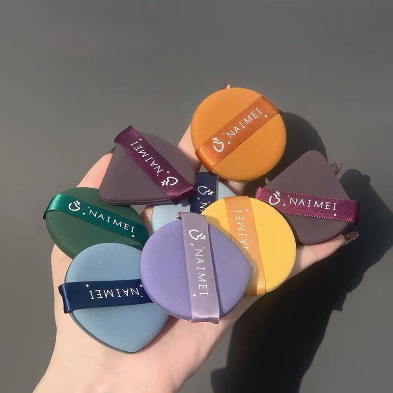💜💚💙7 สี พัฟ บิวตี้  ชุดพัฟฟองน้ําแต่งหน้า พัฟฟองน้ําแต่งหน้า