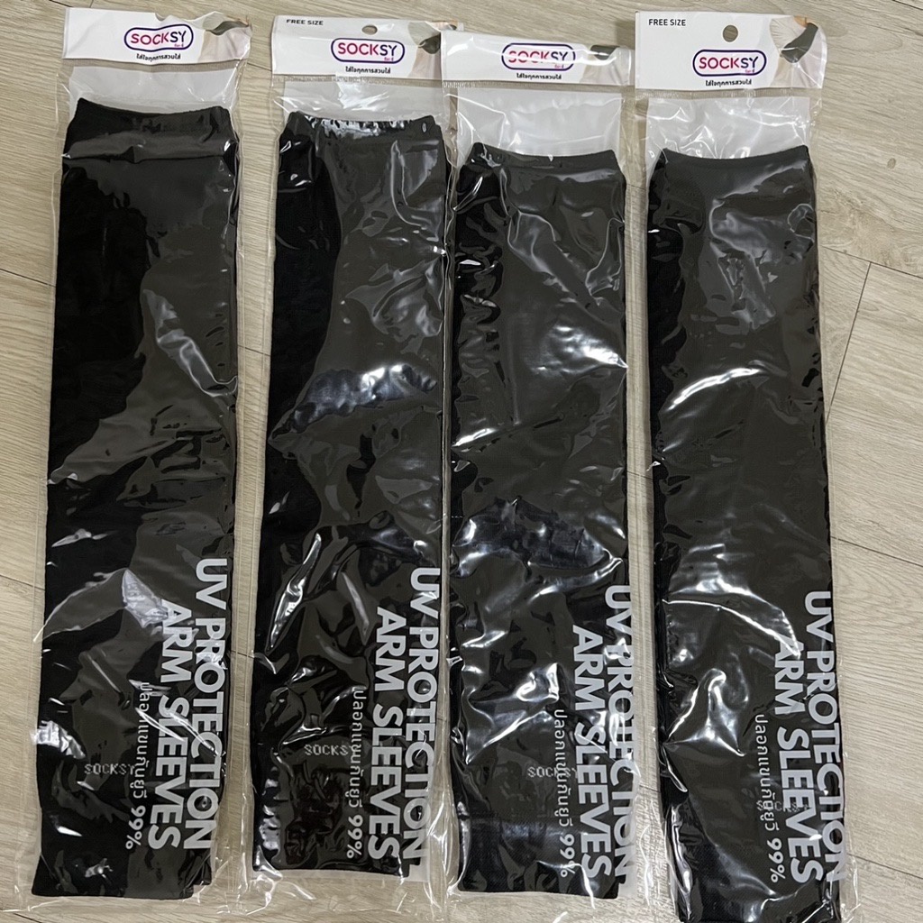 SOCKSY ปลอกแขนกันแดด กันยูวี หนา ทน ใส่สบาย กันแดดได้ดี Free Size ระบายอากาศ ใส่สบาย ใส่ได้ทั้งชายและหญิง - รูปที่ 5