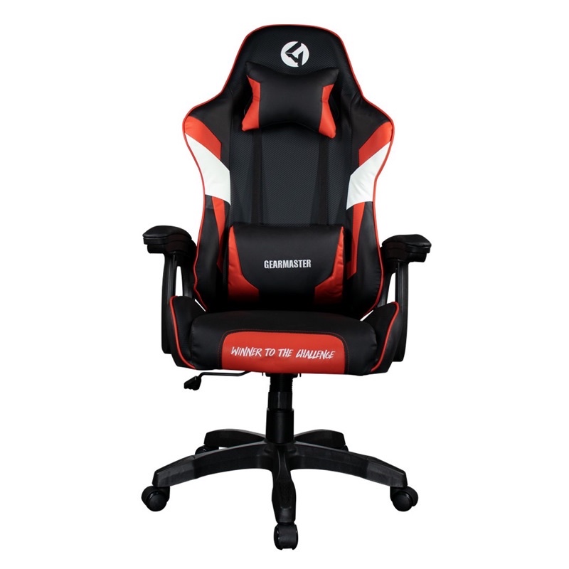 เก้าอี้เกมส์ GEARMASTER GCH-01 Gaming Chair เบาะนุ่ม นั่งสบาย ปรับเอนได้ เก้าอี้เกมมิ่ง เก้าอี้เล่นเกม